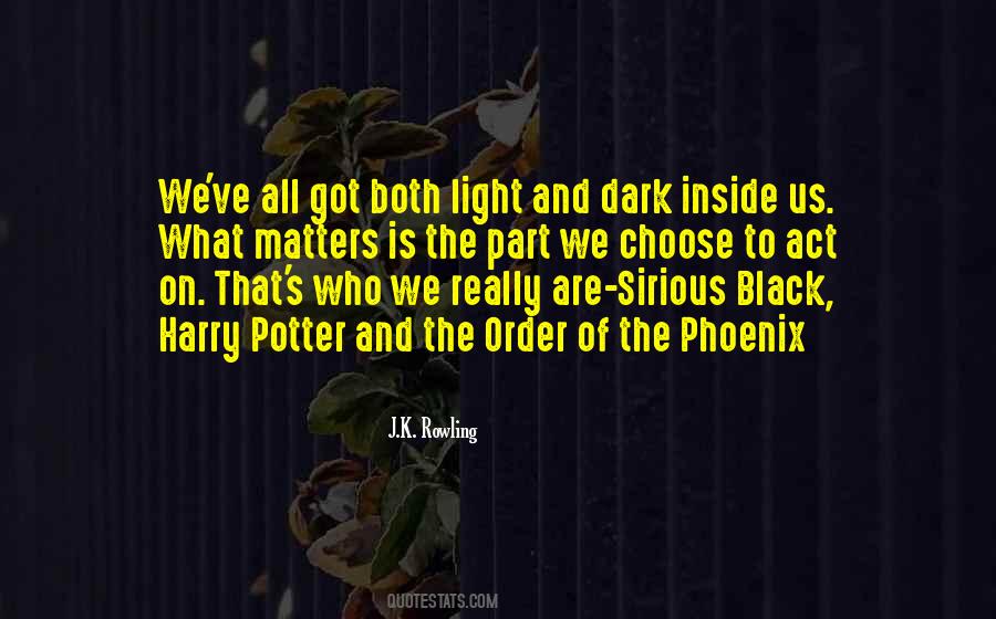 Quotes About Light And Dark #249014