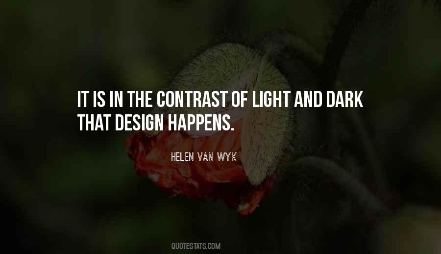 Quotes About Light And Dark #459841