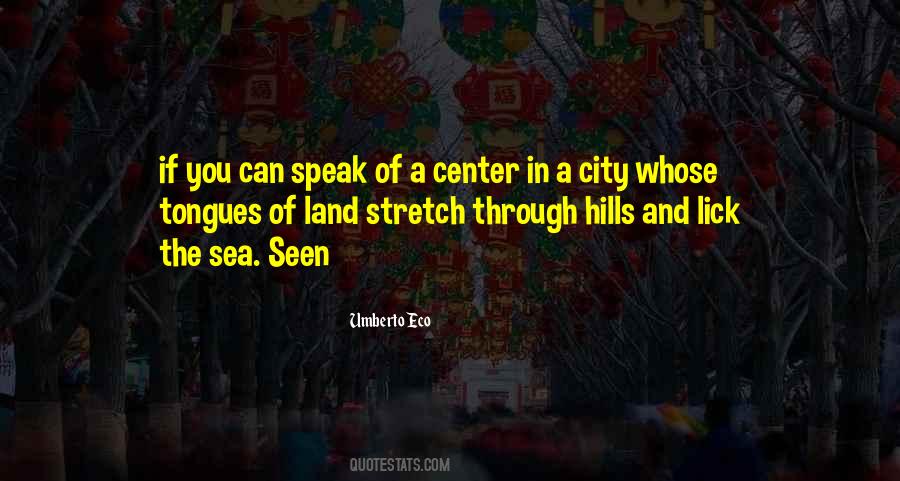 The City Center Quotes #501776