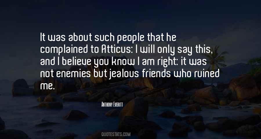 Not Jealous Quotes #266120