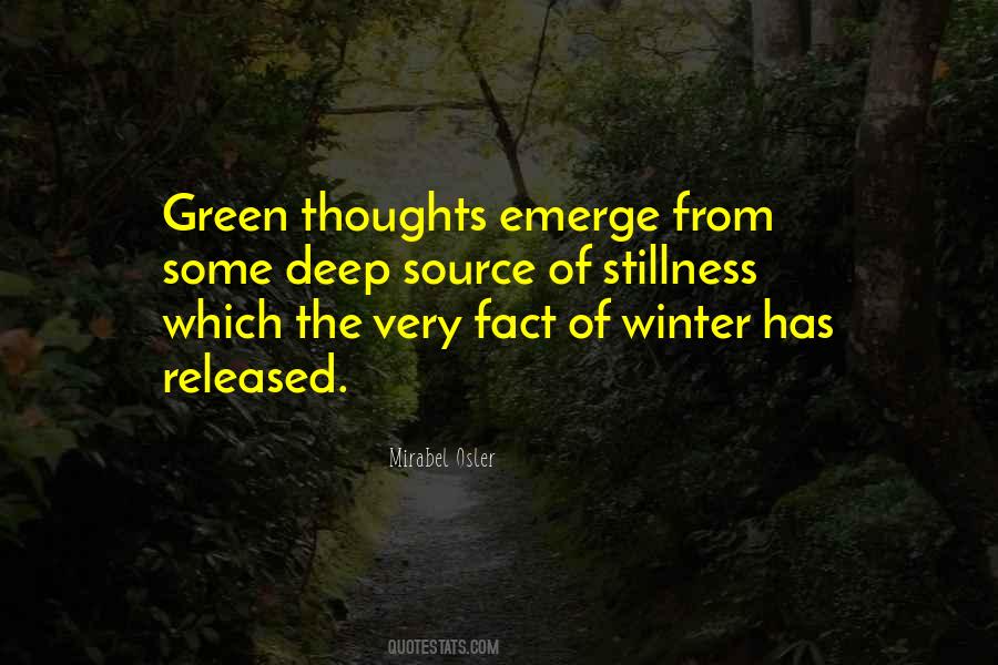 Deep Winter Quotes #1385484