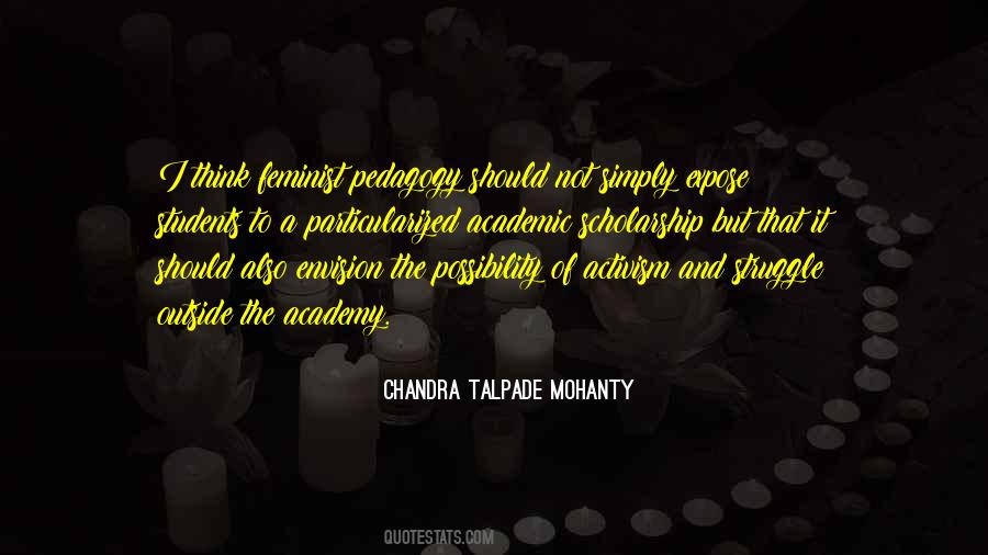 Chandra Mohanty Quotes #754316