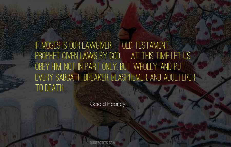 Old Testament God Quotes #1135153