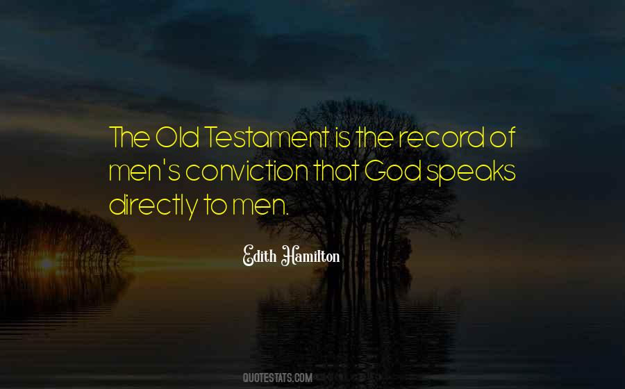 Old Testament God Quotes #473775