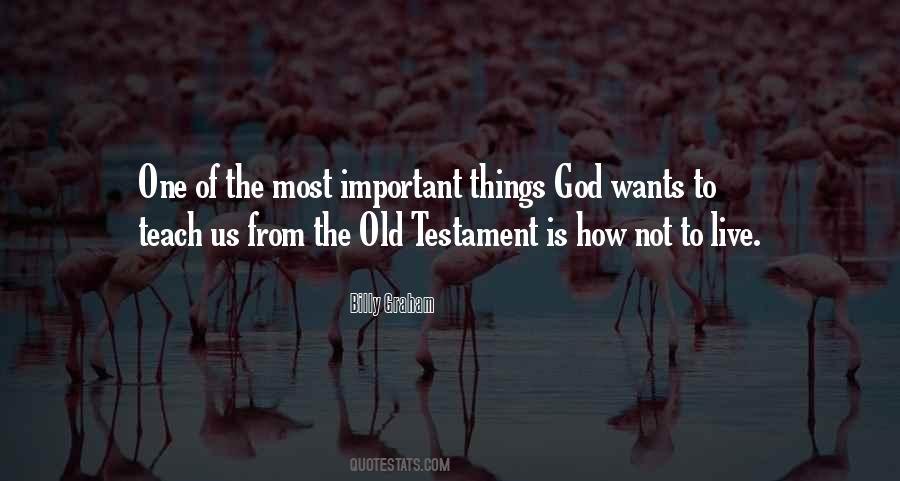 Old Testament God Quotes #491310