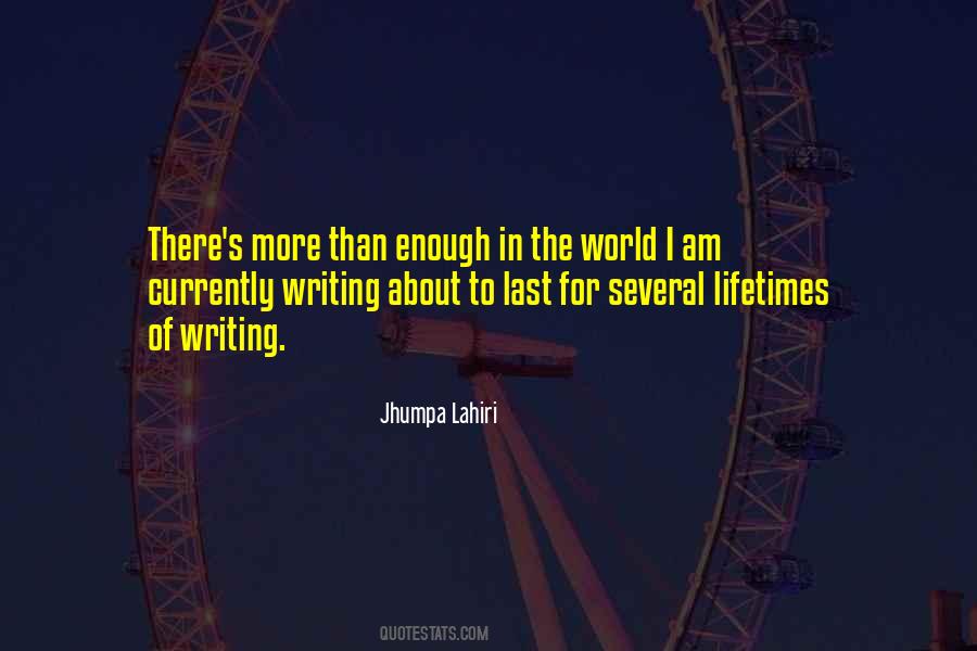 Quotes About Lifetimes #1240028