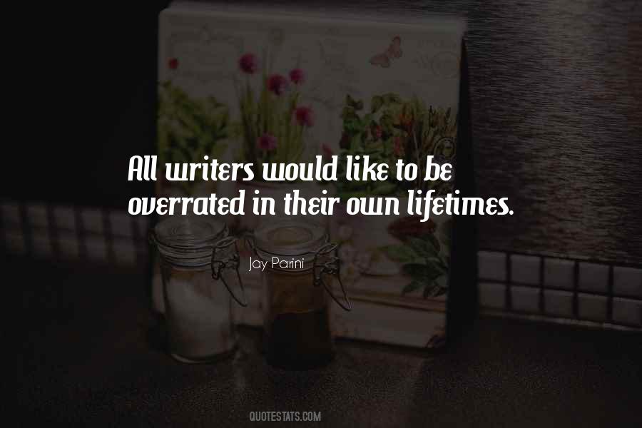 Quotes About Lifetimes #974519