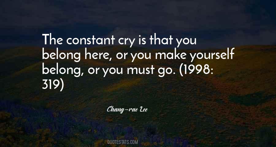 Chang Quotes #245420