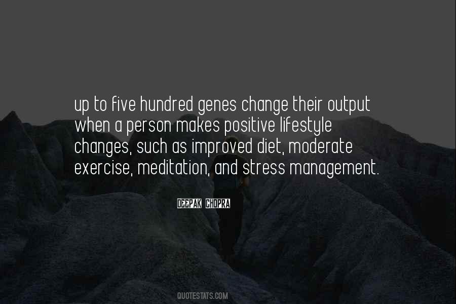 Quotes About Lifestyle Changes #1364884