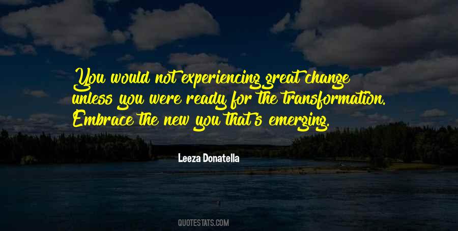 Change Embrace Quotes #111110