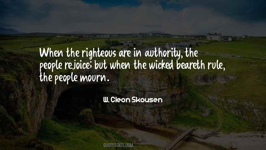 Quotes About The Righteous #1303232