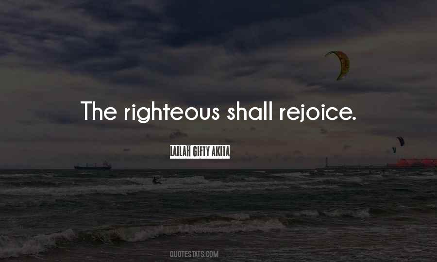 Quotes About The Righteous #1406522