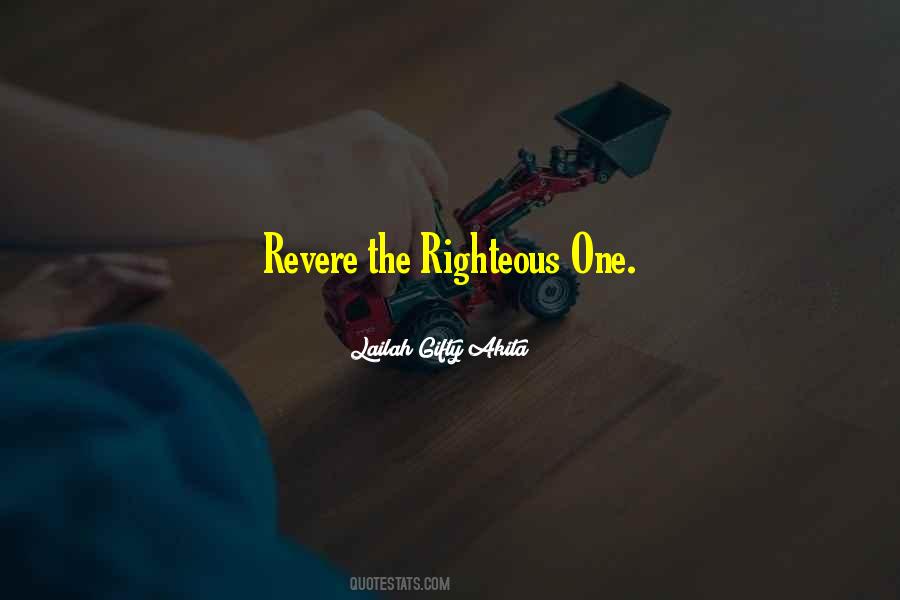 Quotes About The Righteous #1451839