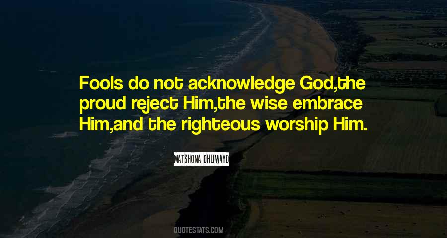 Quotes About The Righteous #1535593