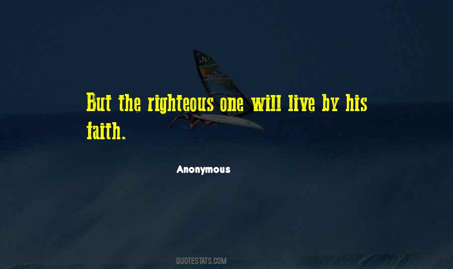 Quotes About The Righteous #1836649