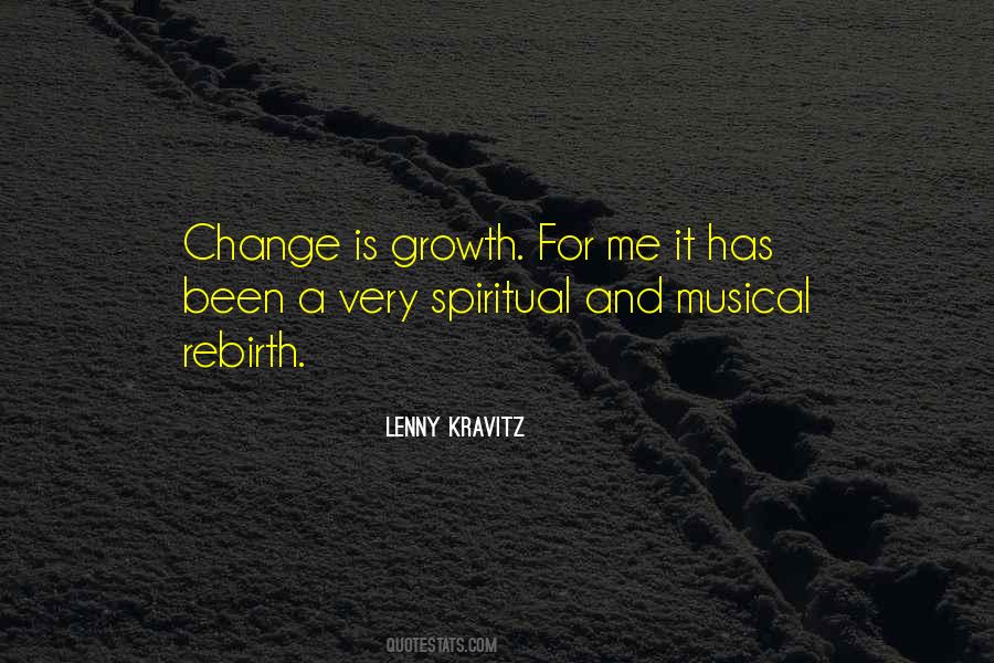 Change For Me Quotes #339722