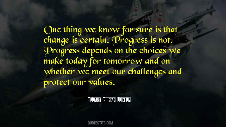 Change For Progress Quotes #398021