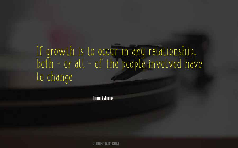 Change In The Relationship Quotes #1822797
