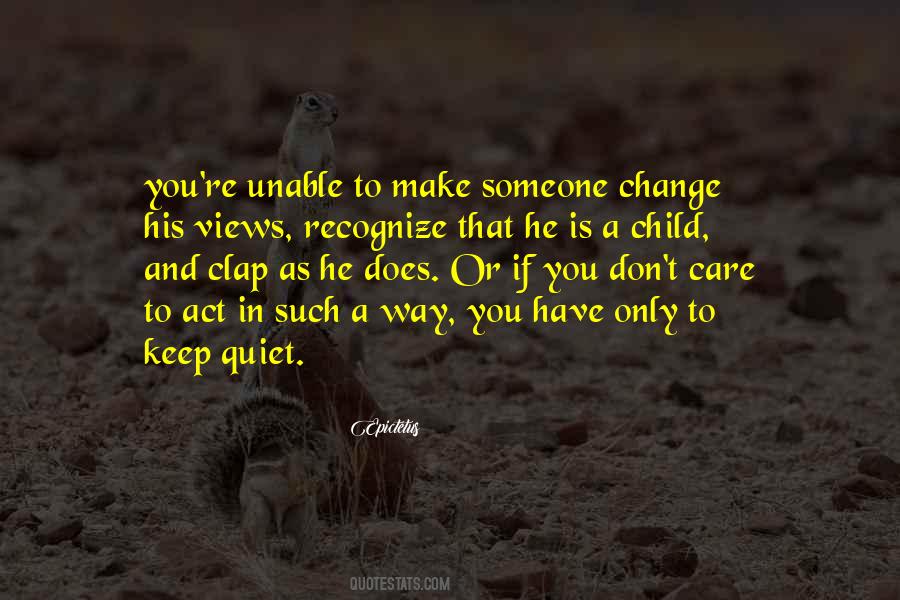 Change In You Quotes #61551