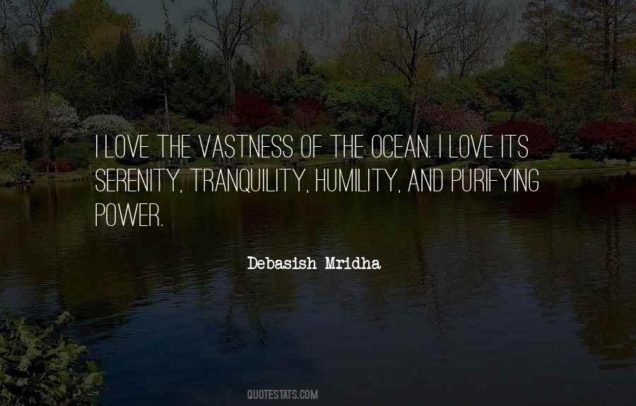 I Love The Vastness Of The Ocean Quotes #1056457