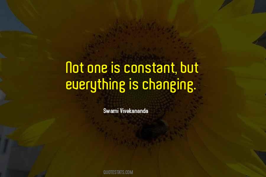 Change Is Constant Quotes #507126
