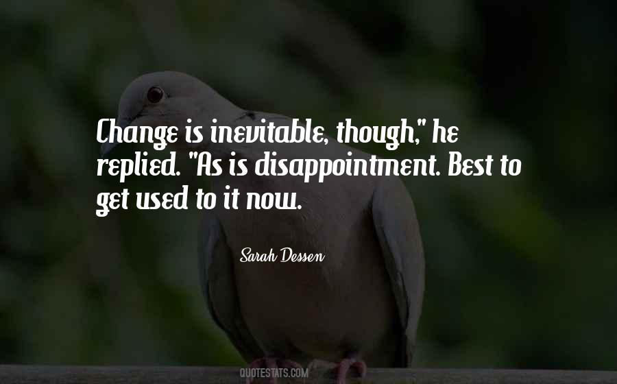 Change Is Inevitable Quotes #1033541