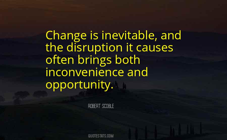 Change Is Inevitable Quotes #1645380
