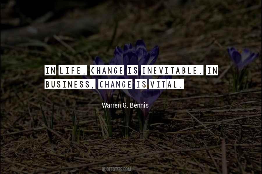 Change Is Inevitable Quotes #1659635