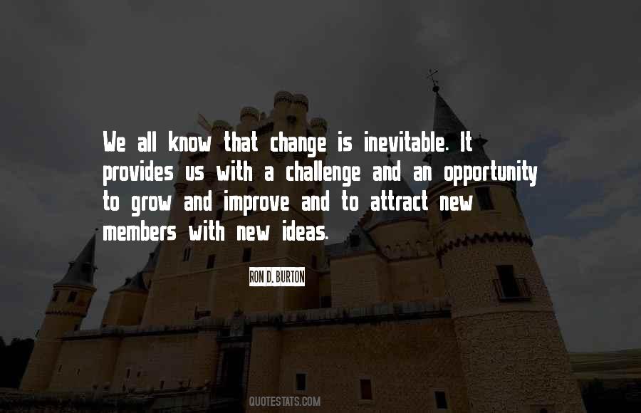 Change Is Inevitable Quotes #364329