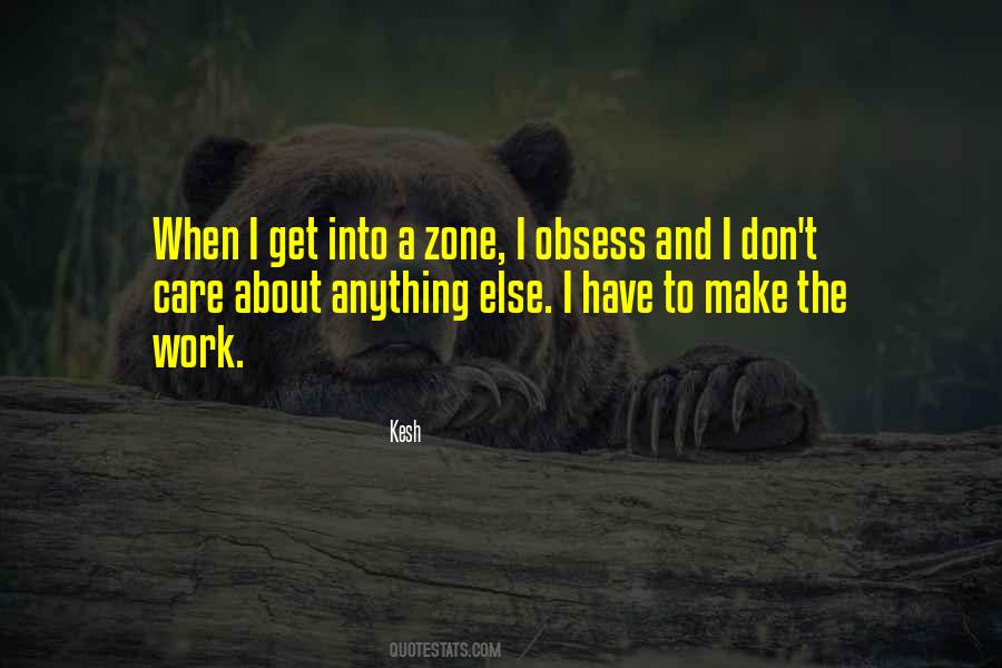 The Zone Quotes #90824