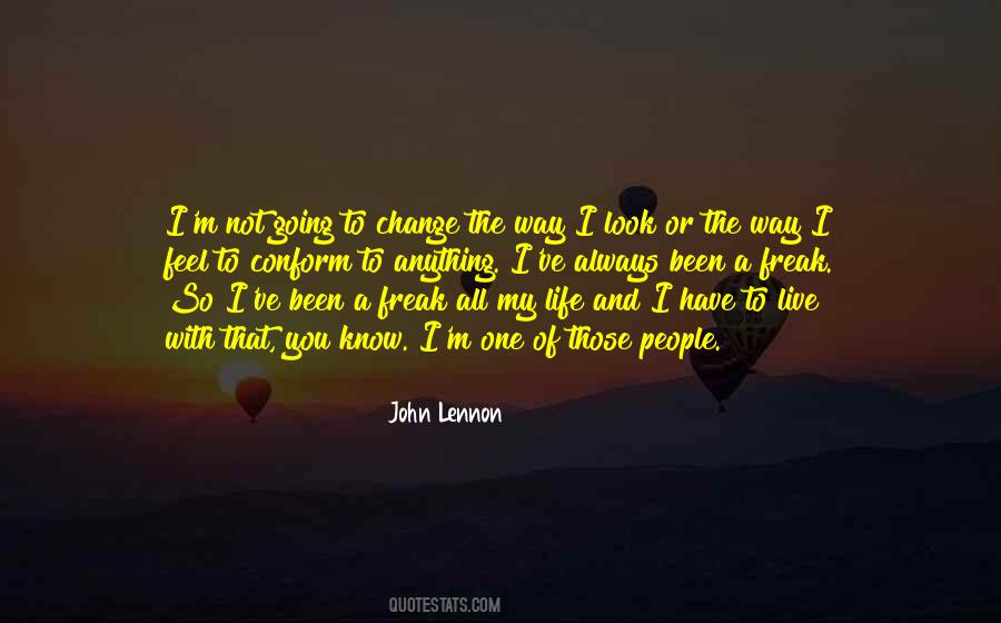 Change My Look Quotes #975176