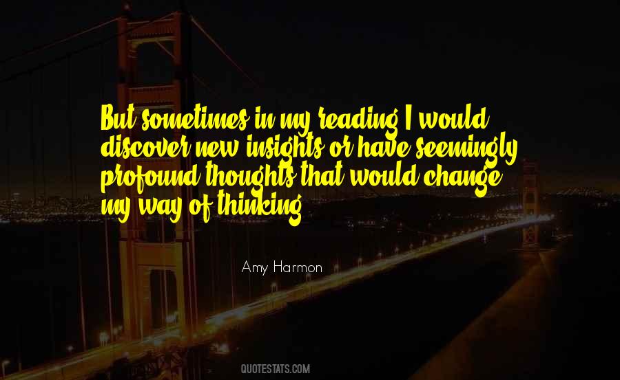 Change My Way Quotes #1253860