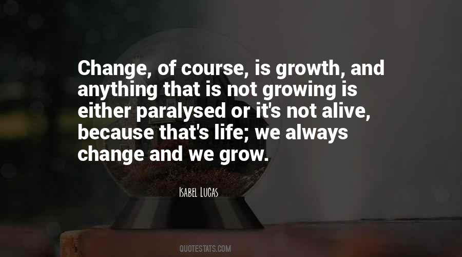 Change Of Course Quotes #1061887