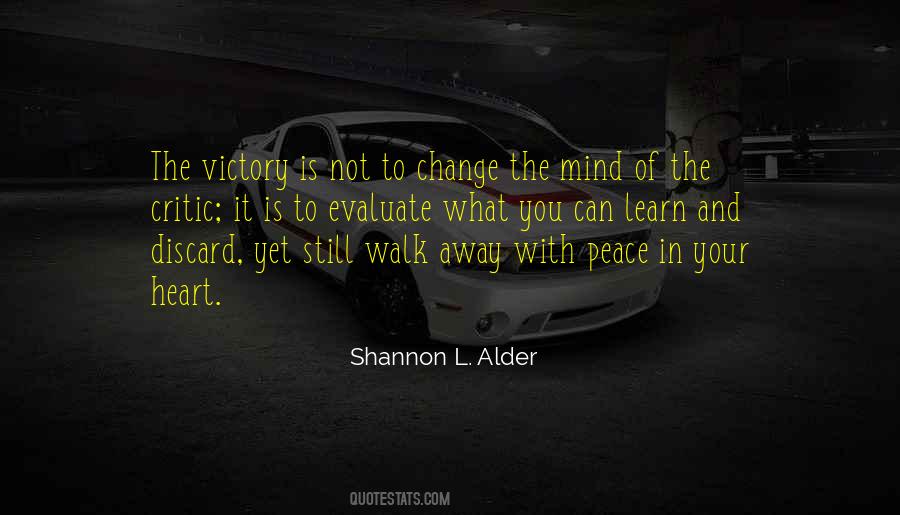 Change Of The Heart Quotes #410009
