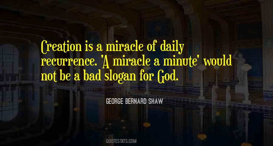 Miracle Of God Quotes #983511