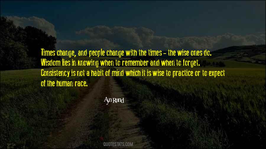 Change Of Times Quotes #746650