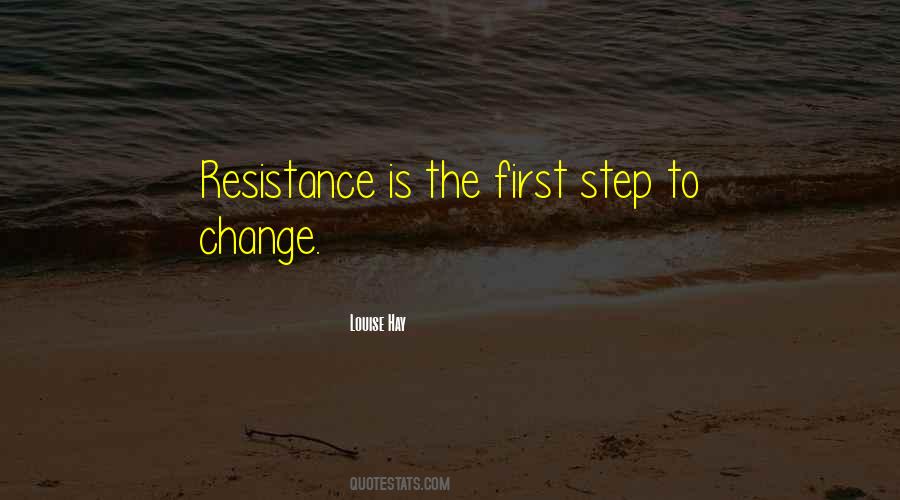 Change Resistance Quotes #887600