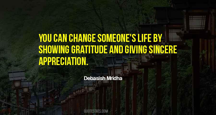 Change Someone's Life Quotes #1375756