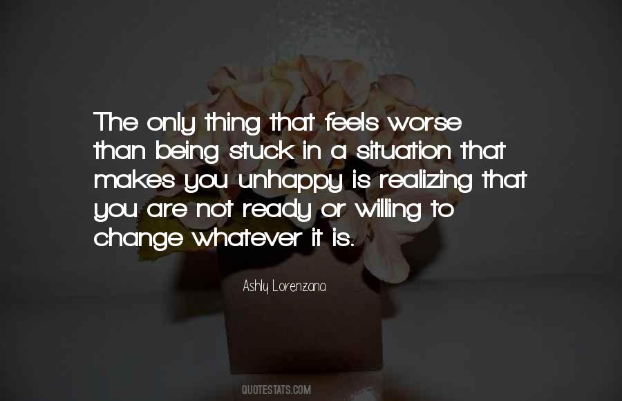 Change The Situation Quotes #24576