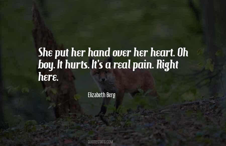 Pain Hurts Quotes #140836