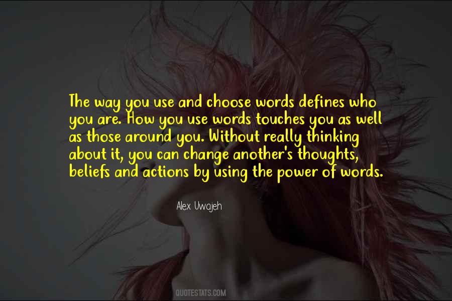 Change Way Of Thinking Quotes #1444700