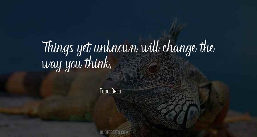Change Way Of Thinking Quotes #872905