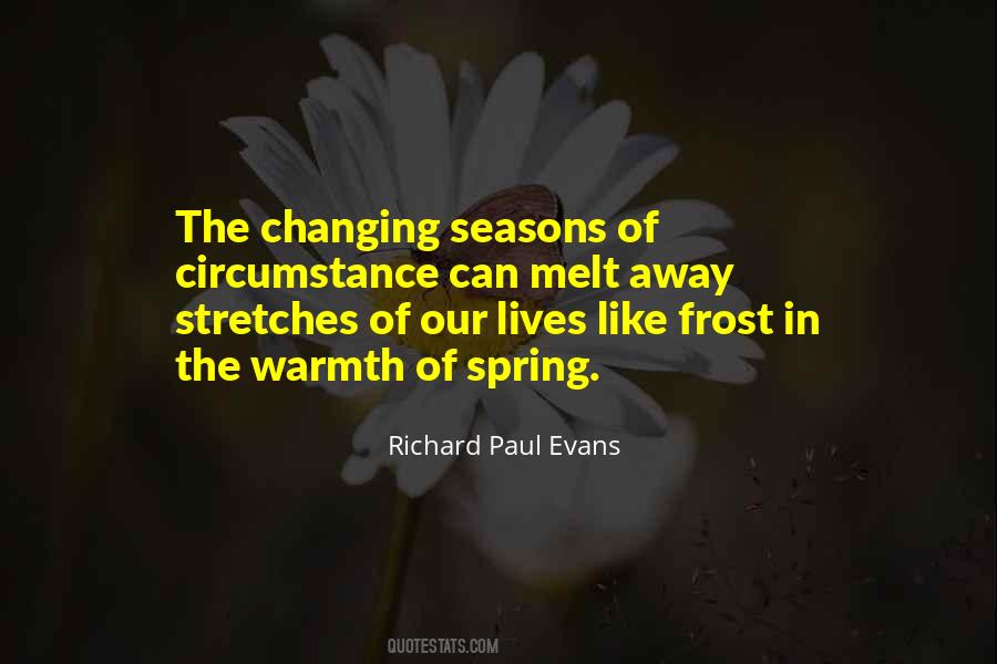 Change With The Seasons Quotes #650671