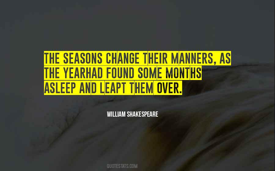 Change With The Seasons Quotes #980377