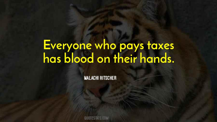 Blood On Hands Quotes #1011982