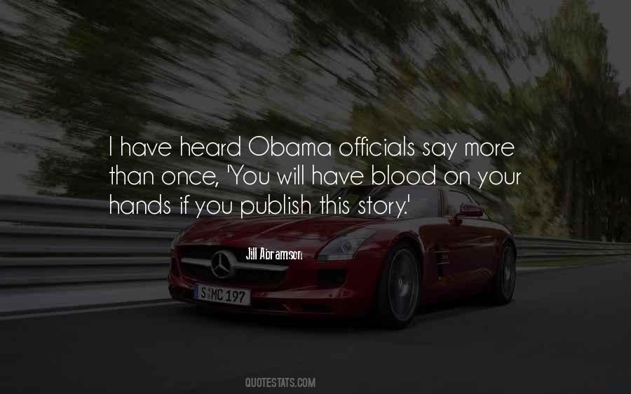 Blood On Hands Quotes #1285409