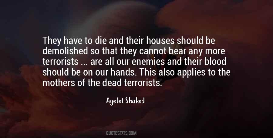 Blood On Hands Quotes #1552161