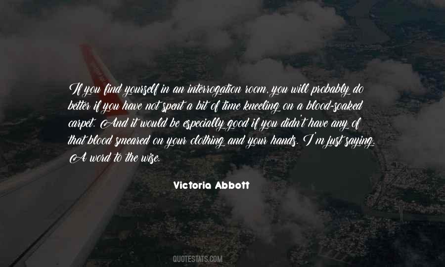 Blood On Hands Quotes #1774285