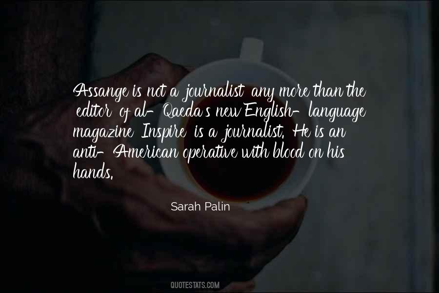 Blood On Hands Quotes #1841209