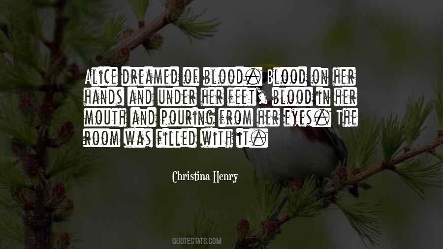 Blood On Hands Quotes #218855
